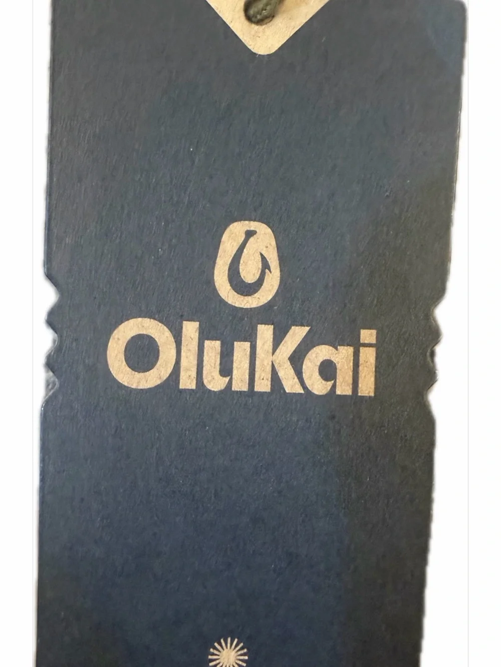 OluKai Lei Braided Leather Thong Sandals / Flip Flops - Black Size 8 - Picture 3 of 14